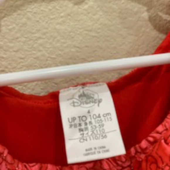 Princess Elena disney dress size 4T - Picture 2 of 2
